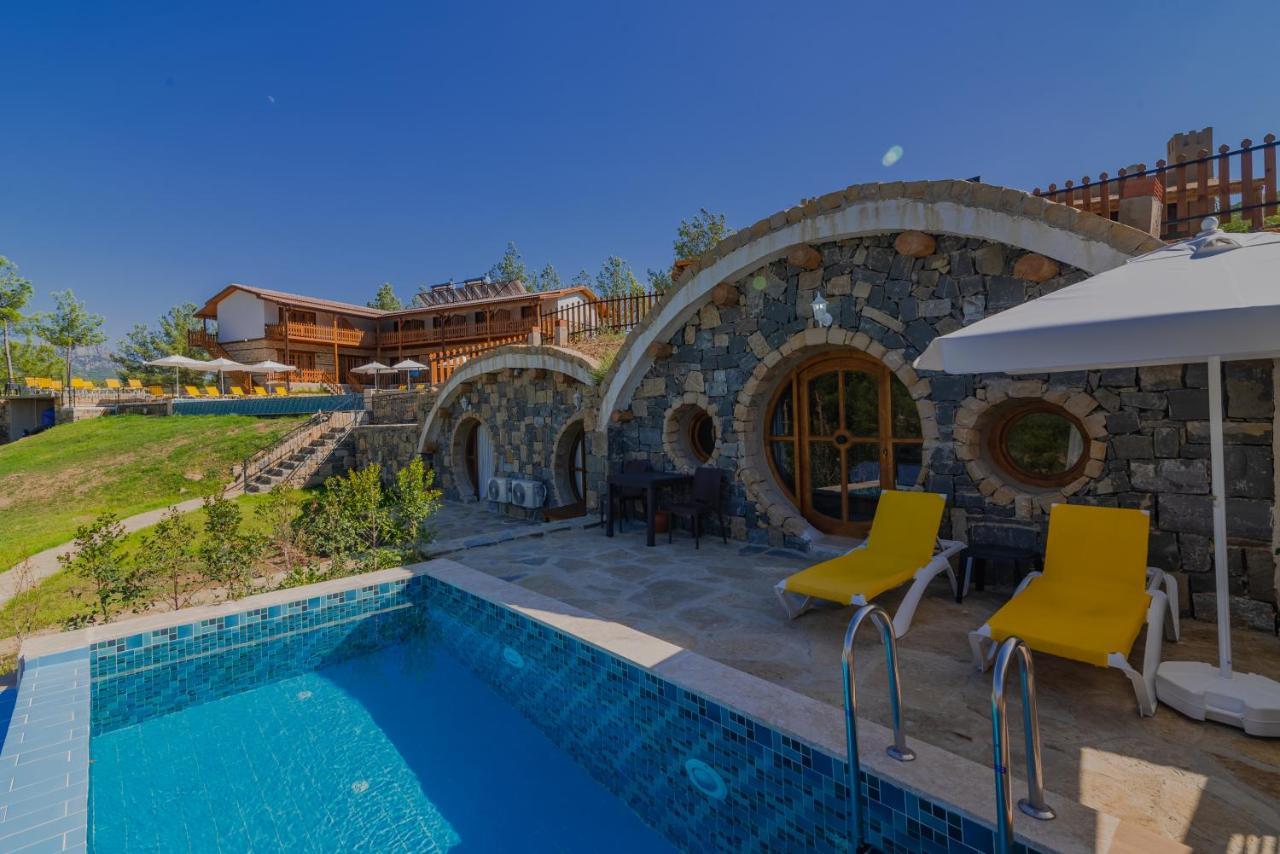 Maison Green Hill Hobbit Villas & Boutique Hotel Antalya Exteriér fotografie