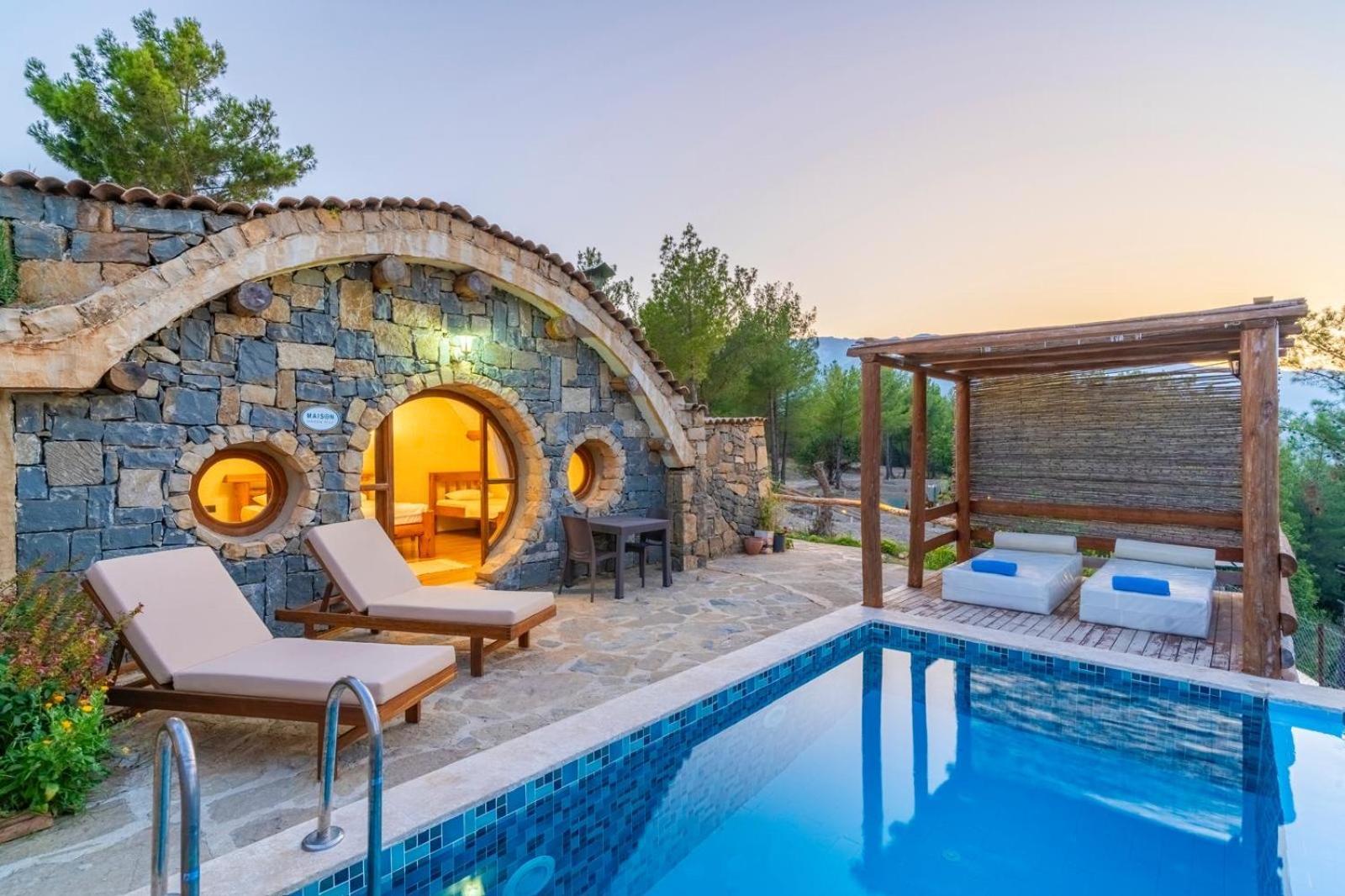 Maison Green Hill Hobbit Villas & Boutique Hotel Antalya Exteriér fotografie